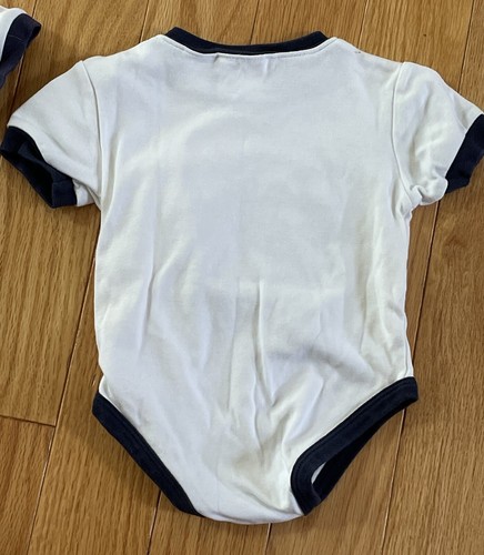 Big Brother Little Brother Matching Shirts Baby Shower Gift 12M & 4T Baseball - Picture 4 of 7