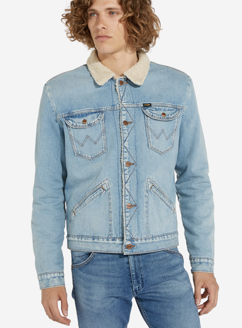 Wrangler denim jacket mens Icons 124MJ sherpa '5 years' FACTORY SECONDS WA191 | eBay Wrangler denim jacket mens Icons 124MJ sherpa '5 years' FACTORY SECONDS WA191 | eBay