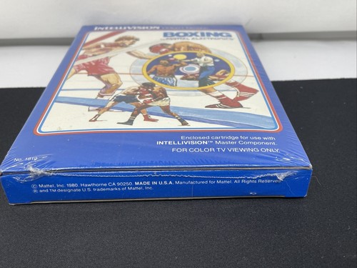 NEW IN BOX SEALED NOS NIB! Intellivision BOXING Mattel Electronics No. 1819 1980 - Picture 14 of 22
