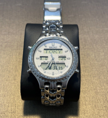 SEIKO H021-8050 メンズ 腕時計 Seiko Alarm Watch SEIKO H021-8050 Digital Analyzer Stopwatch