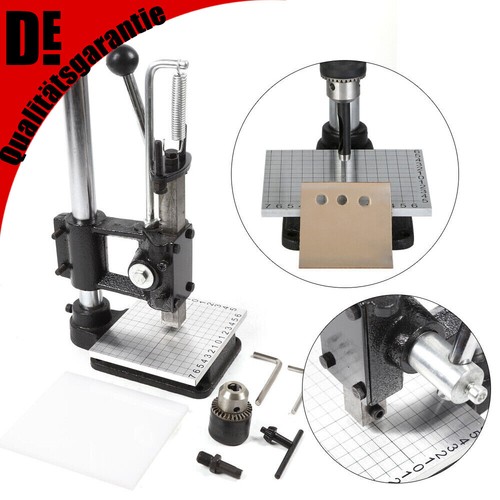 DIY Lederprägemaschine Prägepresse Lederstempel Stanzwerkzeuge Lochmaschine - Bild 25 von 48