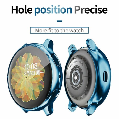 (2 Pack)TPU Screen Protector case For Samsung Galaxy Watch Active 2 40mm 44mm - Picture 7 of 36