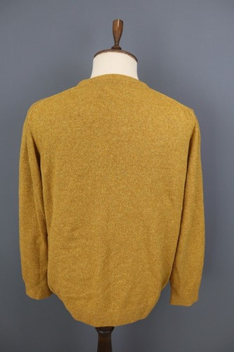 Barbour Brown Crew Neck Wool Silk Knit Jumper Sweater Size XL - Picture 10 of 15