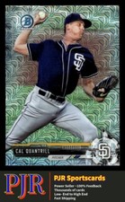 2017 Bowman Chrome #BCP55 Cal Quantrill San Diego Padres  Mega Box
