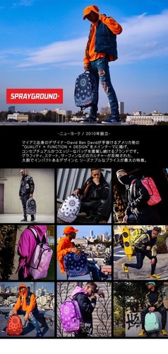 SPRAYGROUND Rucksack Rot Bandana Laptop Tablet Tasche NEU - Bild 8 von 24