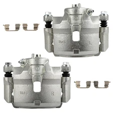 Front Pair Brake Calipers w/ Bracket For 1997-1999 Acura CL 93-97 Honda Accord