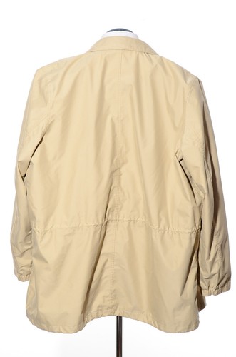 Lands End Big & Tall Beige Khaki Zip-Up Windbreaker Regenmantel Jacke XXL/T 50-52 - Bild 9 von 11