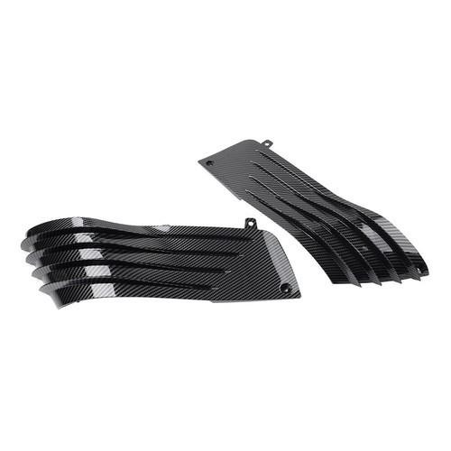 Carbon Fiber Side Engine Trim Fairing Knee Guard For Kawasaki ZX14 2006-2011 - Picture 10 of 12