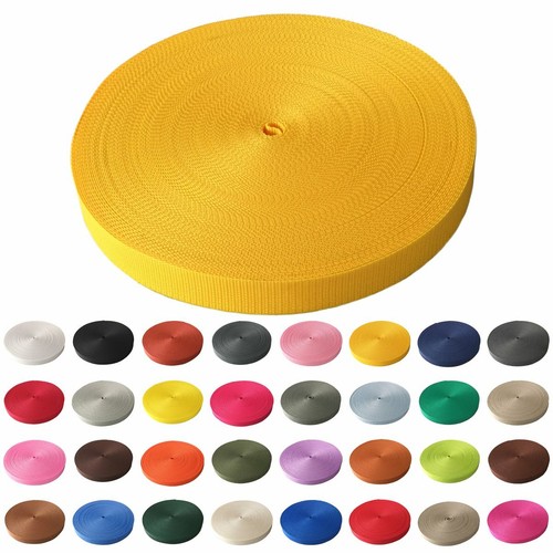 50m Gurtband 10 mm viele Farben Taschenband Trageband Tragegurt Rolladenband - Bild 8 von 65