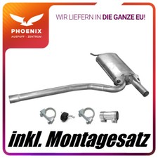 Audi A4 B5 1.6 1.9TDI (1995-2001) Stufenheck Kombi Mittelschalldämpfer Auspuff 