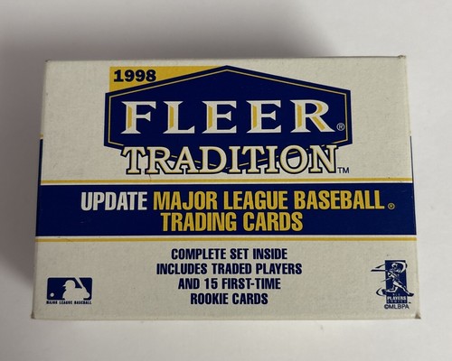 1998 FLEER TRADITION BASEBALL UPDATE FACTORY SEALED 100 CARD SET 15 ROOKIES MLB