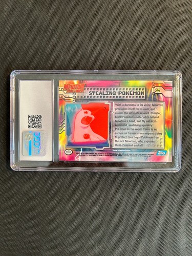 Stealing Pokémon, Pokemon Topps 1999 , Mewtwo Strikes Back, First Print - Picture 4 of 4