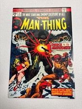 MAN-THING #11 1974 DEMONS OF LIBERATION MIKE PLOOG STEVE GERBER MARVEL COMIC MJ