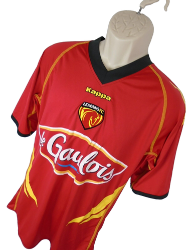 NWT Kappa Shirt Le Mans FC le Gaulois Football Embroidered Men's Size XL - Picture 2 of 9