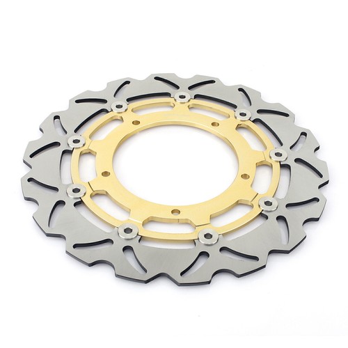 for Yamaha Front Brake Rotors Discs Pads YZF R1 1000 2004-2006 FZ1-N Fazer 06-12 - Picture 7 of 11