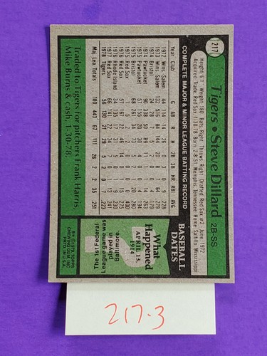1979 TOPPS BASEBALL TRADING CARDS YOU PICK 176-360 FREE SHIPPING 50% OFF 2+ - Picture 133 of 488