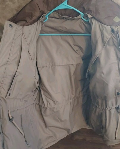 VTG Hardy Amies London Men's Thick Jacket Size M Hooded Reversible! Clean! - Picture 6 of 6
