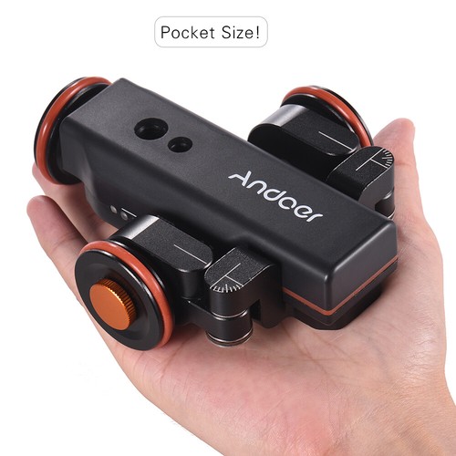 Andoer Motorized Video Dolly Electric Track Slider Remote For Camera Phone K8N9 - Picture 6 of 12