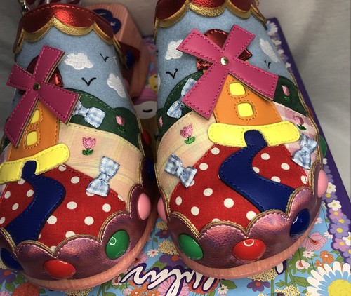 Irregular Choice Im Your Biggest Fan Zapatos Rojo Multi Reino Unido Talla 7 UE 40 #645 - Imagen 9 de 23