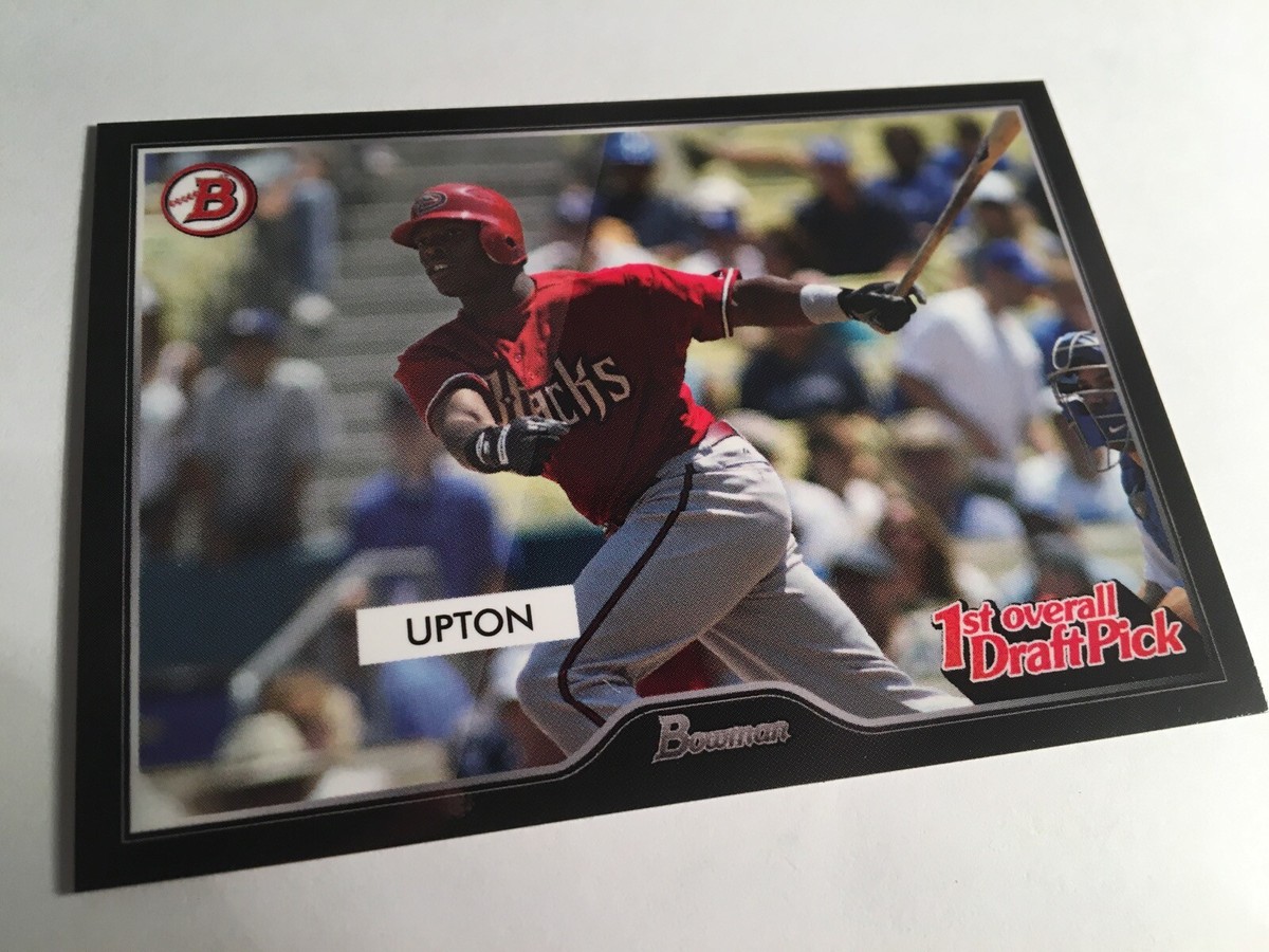 2019 Topps On Demand 1955 Bowman 1st Draft Pick Justin Upton D5
