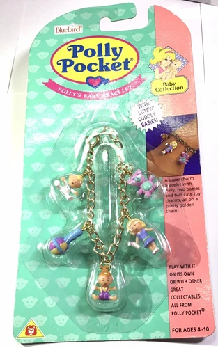 BLUEBIRD Polly Pocket * MOC * POLLY’S BABY BRACELET 1994