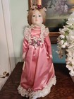 Vintage Seymour Mann 1987 Princess Rapunzel Porcelain Doll 18" Tall With Stand. — photo 1