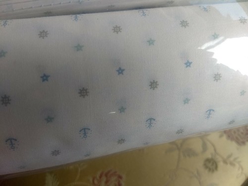 Nautica Home Queen 4 Piece Sheet Set Star Struck Neutral White Blue Gray P1 P15 - Picture 6 of 12