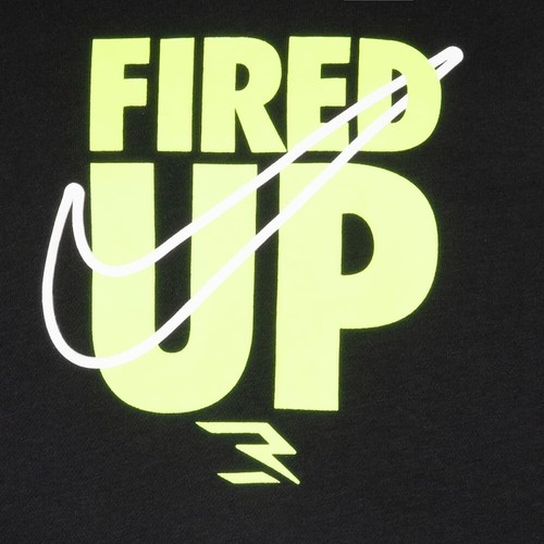 Brand new size 5 boy's Nike 3Brand by Russell Wilson Fired Up black hoodie - Picture 3 of 4