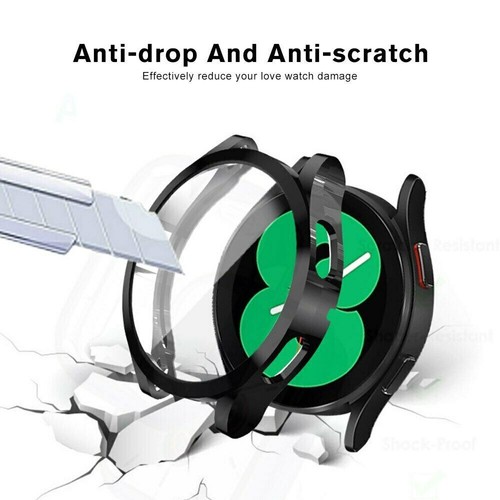 For Samsung Galaxy Watch 5 40/44mm Silicone Strap Watch Band+Full Case Cover New - Picture 4 of 35