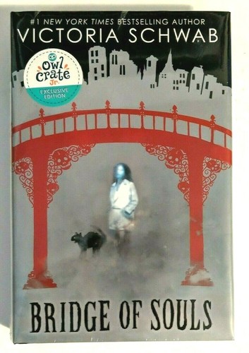 LTD ED SIGNED BOOK Bridge Of Souls By Victoria Schwab Complete Owlcrate Box - Picture 2 of 10