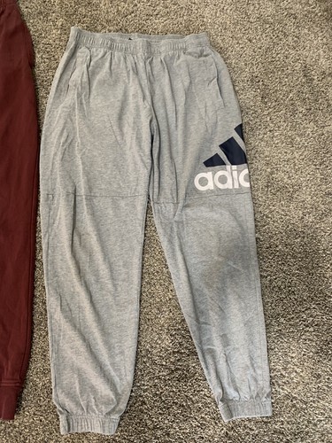 Adidas/UA Boys Large Sweat Pants 2 Pairs - Picture 2 of 6