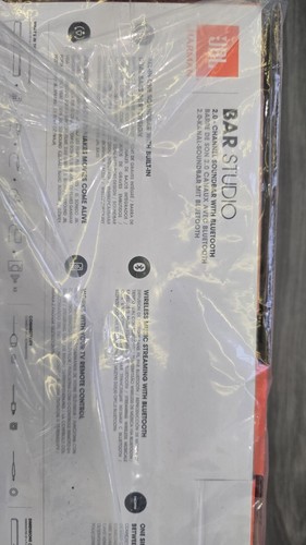 JBL Bar Studio 2.0 Channel Soundbar with Bluetooth, Compact Design, With Remote - Picture 6 of 7