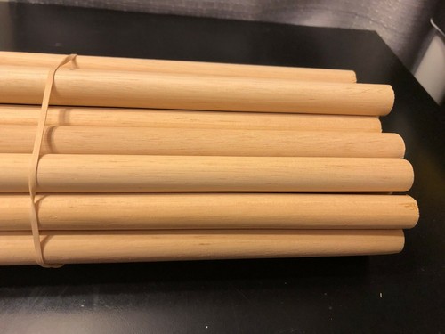 Die Cast Wood Load - 27 pieces - 12" length & 0.5" diameter - Scale 1:50? - Picture 3 of 7