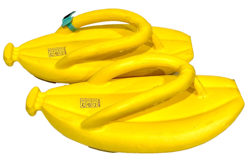 Infradito gialle banana taglia 36-37/USA taglia 5-5,5 materiale EVA antiscivolo resistente