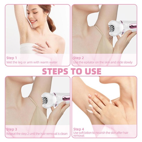 5-In-1 Elektrischer Rasierer für Frauen Intimbereich Elektrischer Damenrasierer - Bild 11 von 14