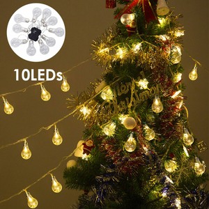 Christmas-10-LED-String-Ball-Lights-Xmas-Wedding-Party-Garden-Decor-Lamp-Clear