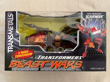1997 Kenner Transformers Beast Wars BW Transmetals SCAVENGER Evil Predacon cib