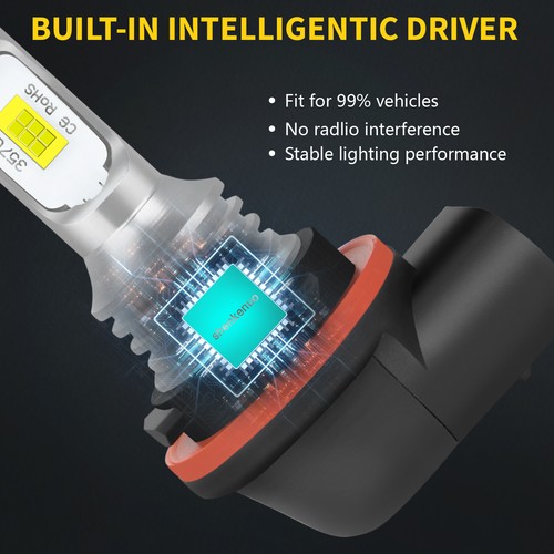 For 2014-2023 Honda Rancher TRX420FE1 12V LED Headlight 6000K super Bright - Picture 3 of 13