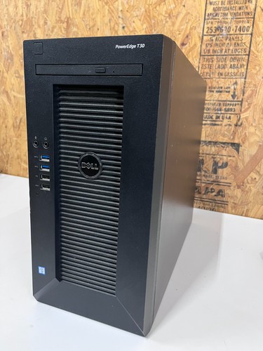Dell PowerEdge T30 Server Intel Xeon E3-1225 v5 @ 3.3GHz 8GB No HDD NO OS #2 - Photo 2/7