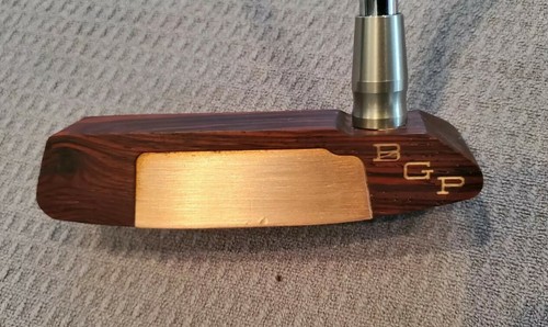 BGP Tour Putter Deadly Sin, 275g 34, Copper, Tungsten, Cocobolo, Balanced face. - Picture 2 of 10