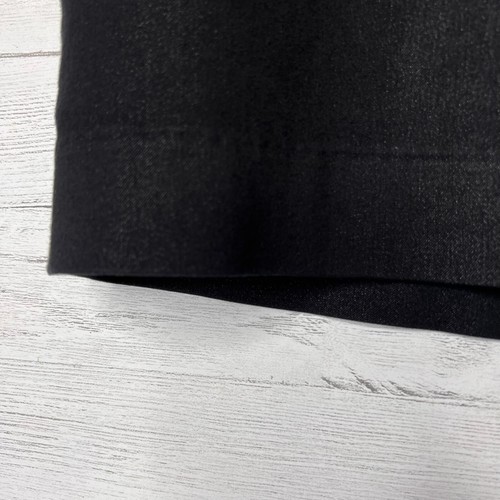 Nic + Zoe Skirt Womens Size 12 Black Asymmetric Geometric Seam Mini Cotton - Picture 6 of 19