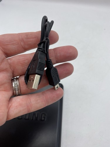 Samsung External DVD Writer Reader SE-S084D Black USB Working - Afbeelding 7 van 7