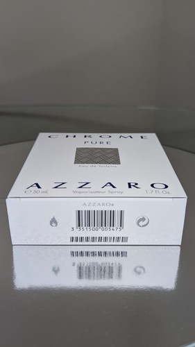 Chrome Pure By Azzaro Eau De Toilette 1.7oz Spray Men's Fragrance Brand New - Picture 18 of 20