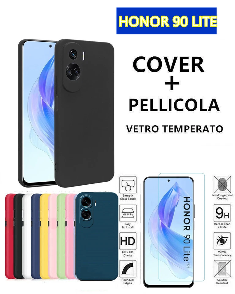 Cover Morbida Custodia Silicone Tpu Opaca pre HONOR 90 LITE