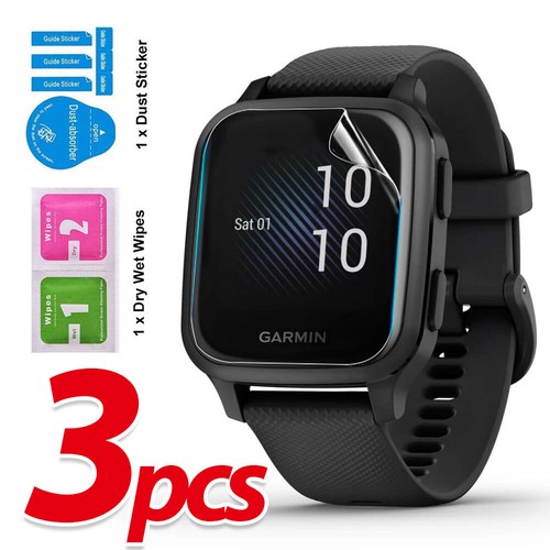 3pc Garmin Venu SQ SQ 2 Music Screen Protector Full Cover Film Smart Watch - Picture 11 of 11