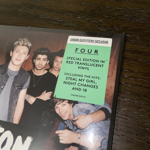 NEW SEALED One Direction Four (Deluxe) 2-LP Translucent Red Vinyl 1D Limited - Picture 3 of 4