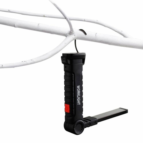 2x LED-KFZ Arbeitsleuchte Akku Werkstattlampe COB Handlampe Mit-Magnet Stablampe - Bild 7 von 12