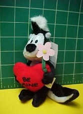Pepe Le Pew   Be Mine Valentine Mini Plush Bean Bags