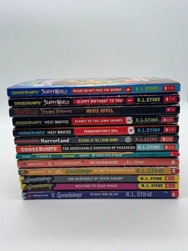 Lot of 13 RL Stine Goosebumps, Horrorland, Most Wanted Paperback Books See List - Picture 15 of 16