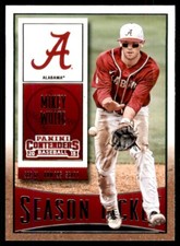 2015 Panini Contenders Season Ticket Mikey White Alabama Crimson Tide #72